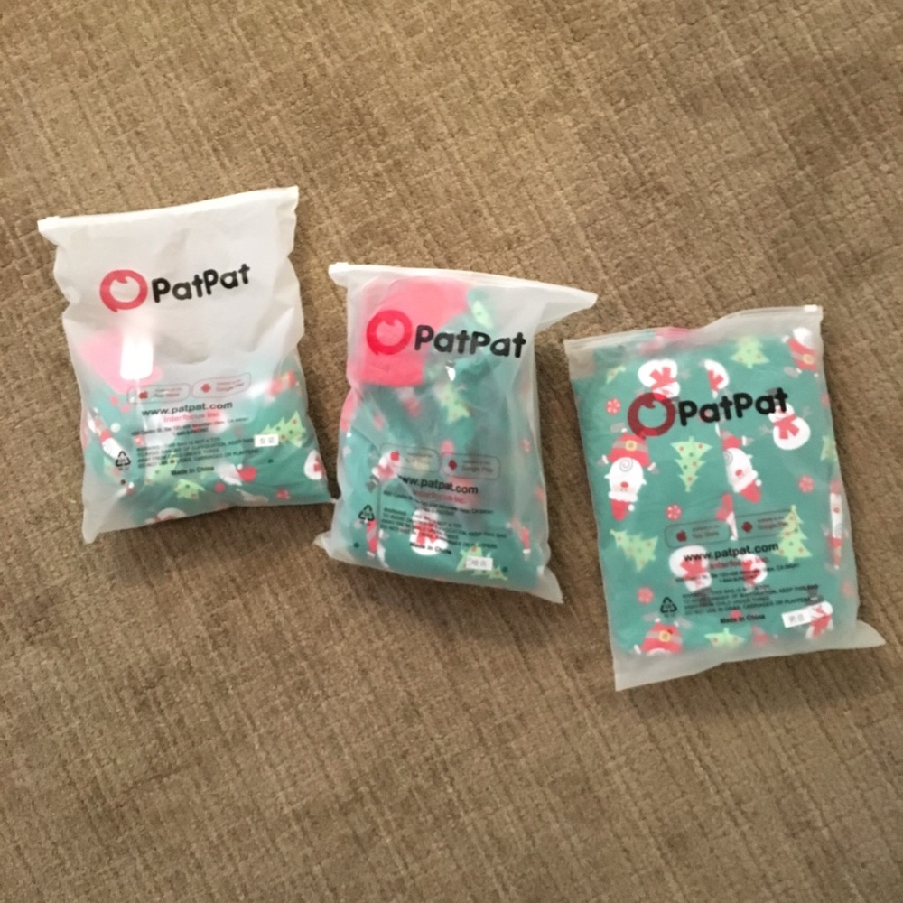 *NWT* Fam of 3 Christmas Onesies (Mom, dad, child)